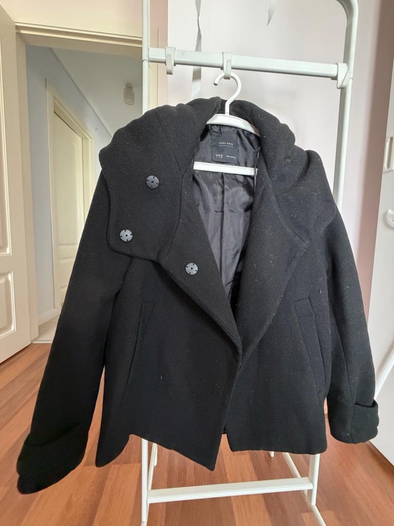 Siyah Zara Basic Ceket - 2