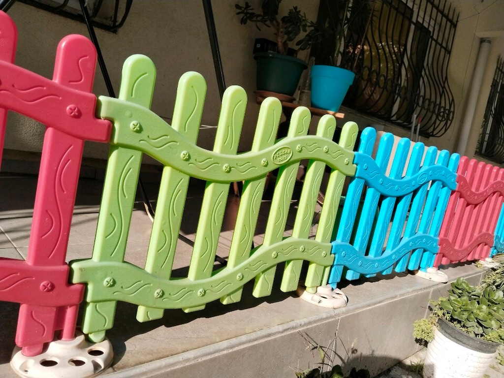 8 parçalı plastik çitler - 4