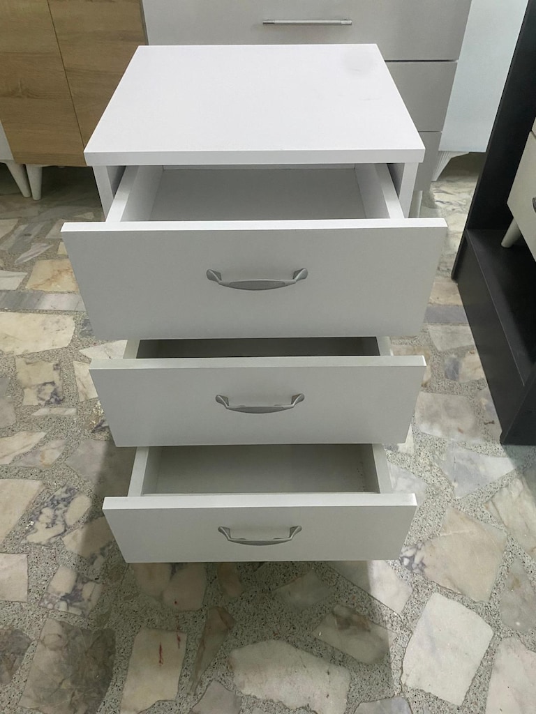 3 çekmeceli komodin şifonyer - 4