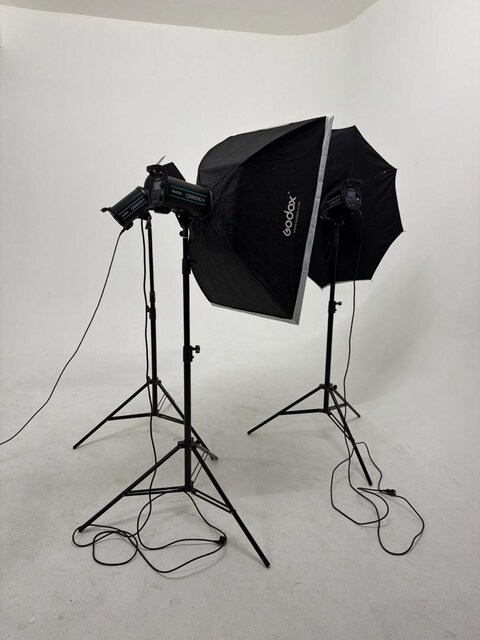Godox QS600 II W/S 3'lü Stüdyo Paraflaş SoftBox Seti