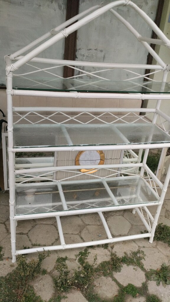 bambu kitaplık ,dekoratif raf - 6