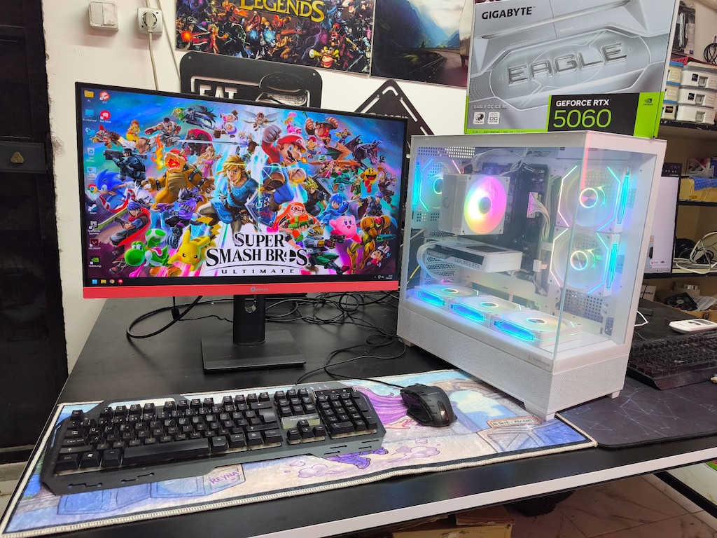 SIFIR DDR5 - R5 7500F-16GB-500GB-RTX5060 8GB-27 İnc 180Hz Monitör - 3