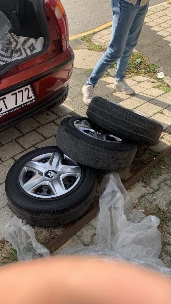 14 4x100 teneke jant Lastk takımı - 3