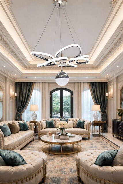 Modern LED Avize – Sıfır Ürün – Salon & Proje Uygun