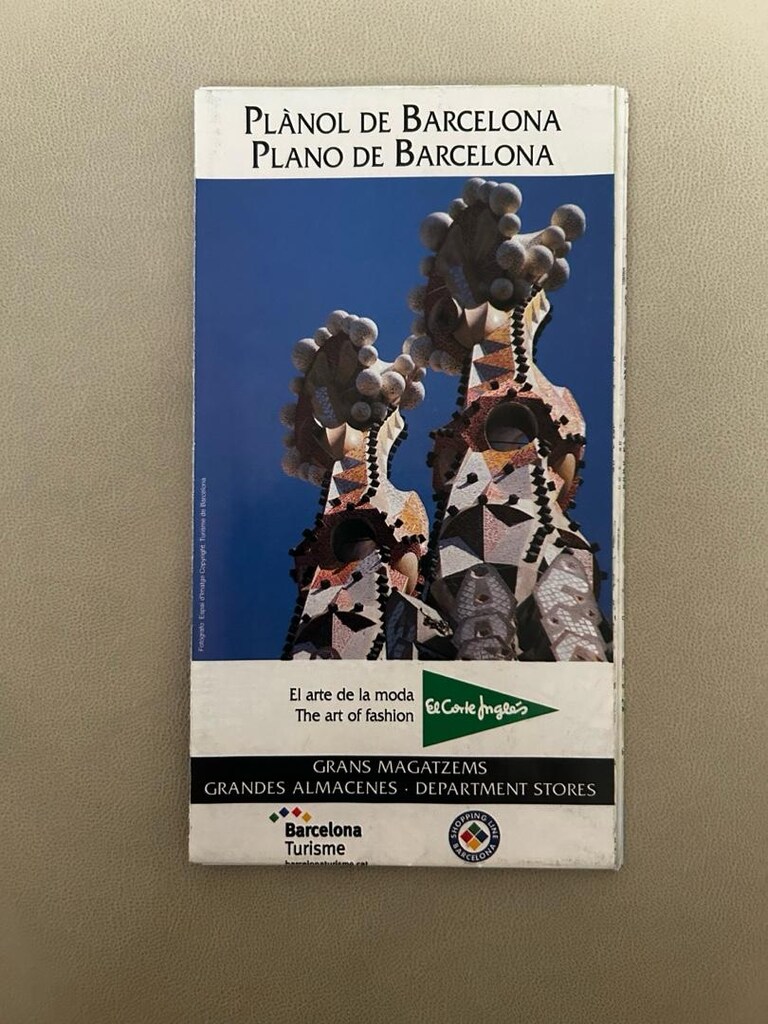 Barcelona Map / harita. - 5