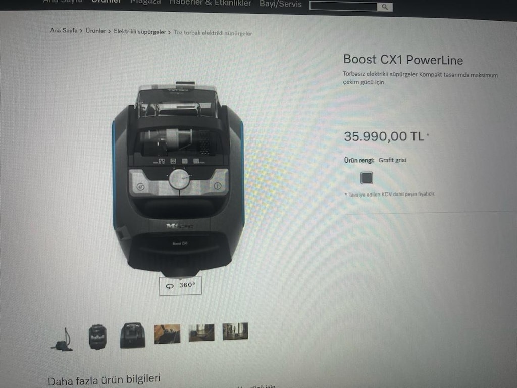 miele toz torbasız filtreli yeni elektrik süpürgesi - 4