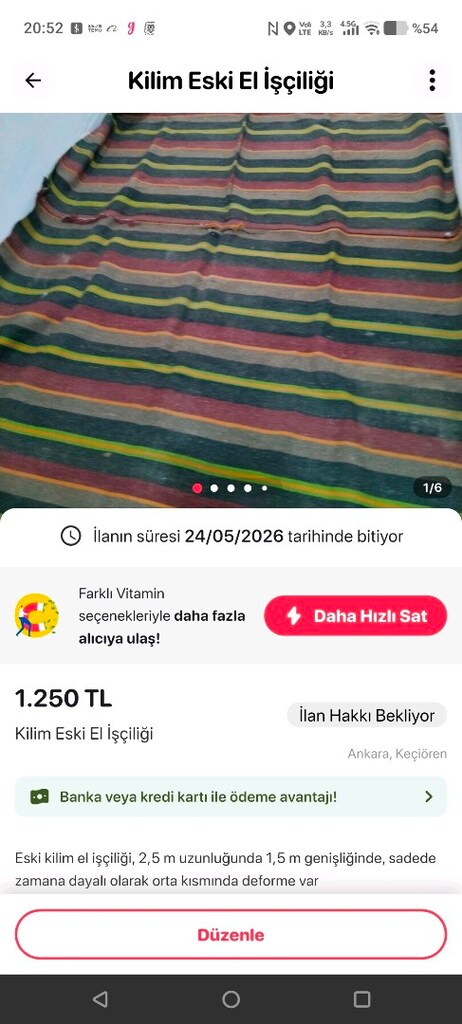 kilim, halı ve minder - 7