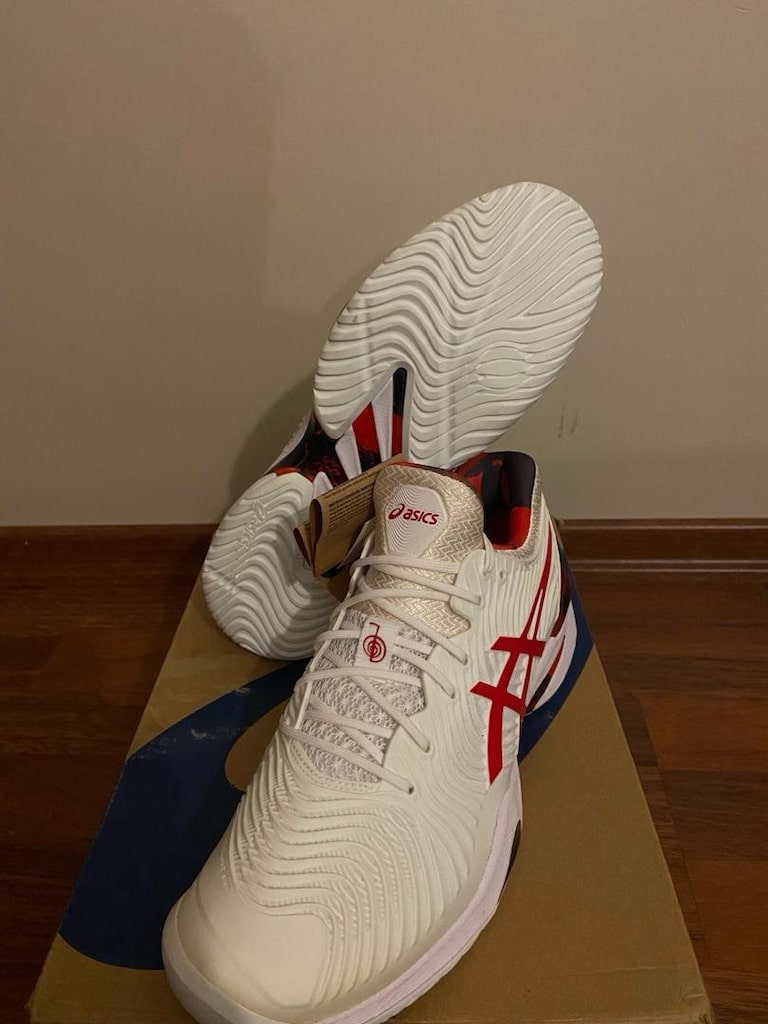 sıfır asics court ff 2 novak özel seri tenis ayakkabısı - 12
