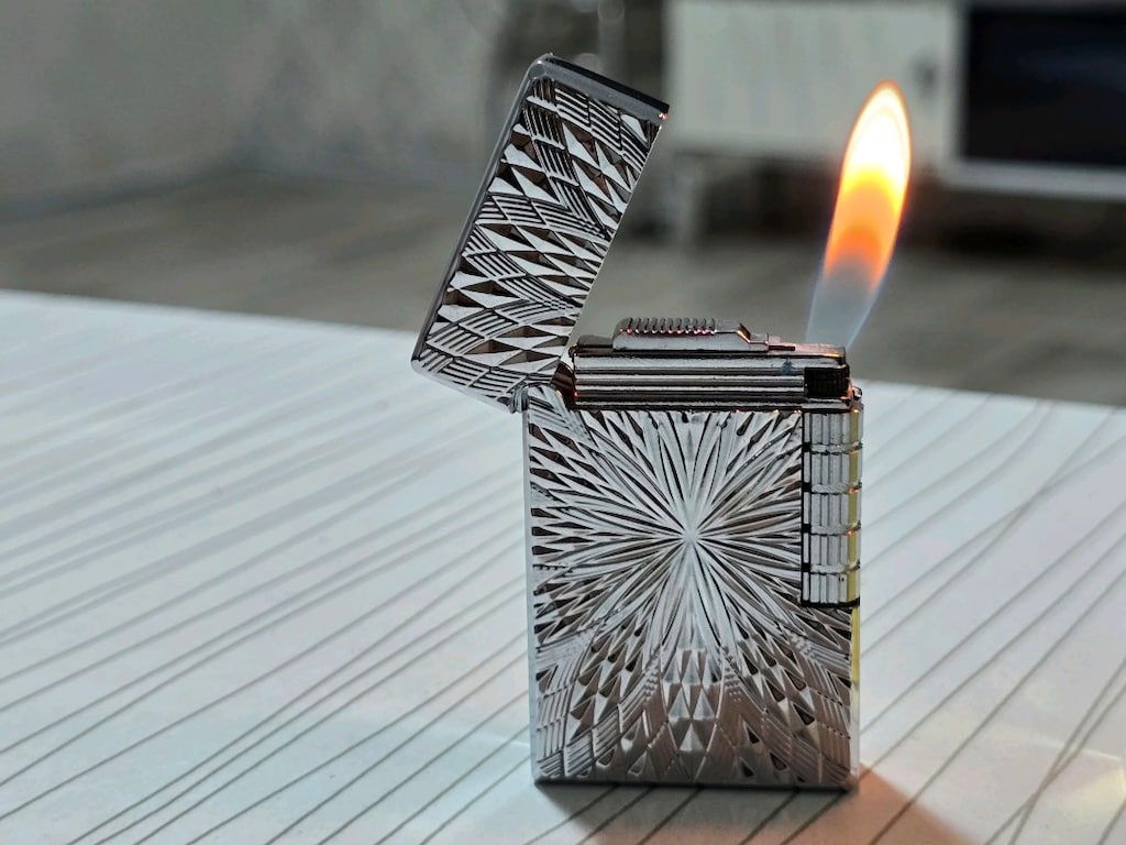 3 lü lot Sıfır Zippo Dupont Tarzı Gazlı Çakmak - 2