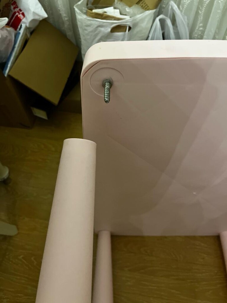 İkea pembe mammut çocuk masası 77x55 - 7