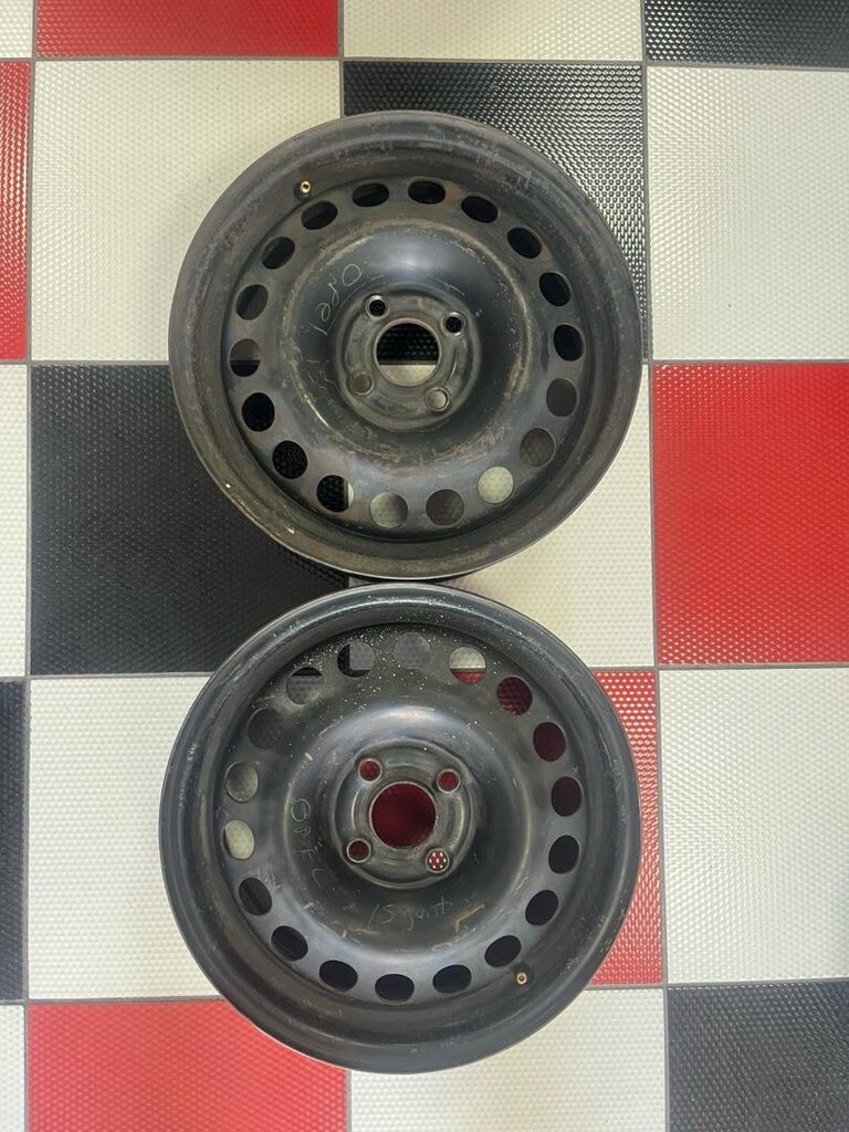 çıkma saç jant 15 inç 4bijon opel hundai uyumlu 1adet dir - 3