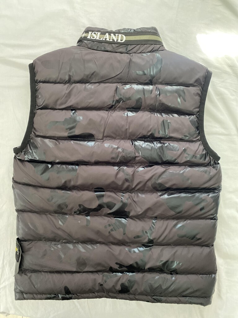 Stone Island Kamuflaj Şişme Yelek - 4