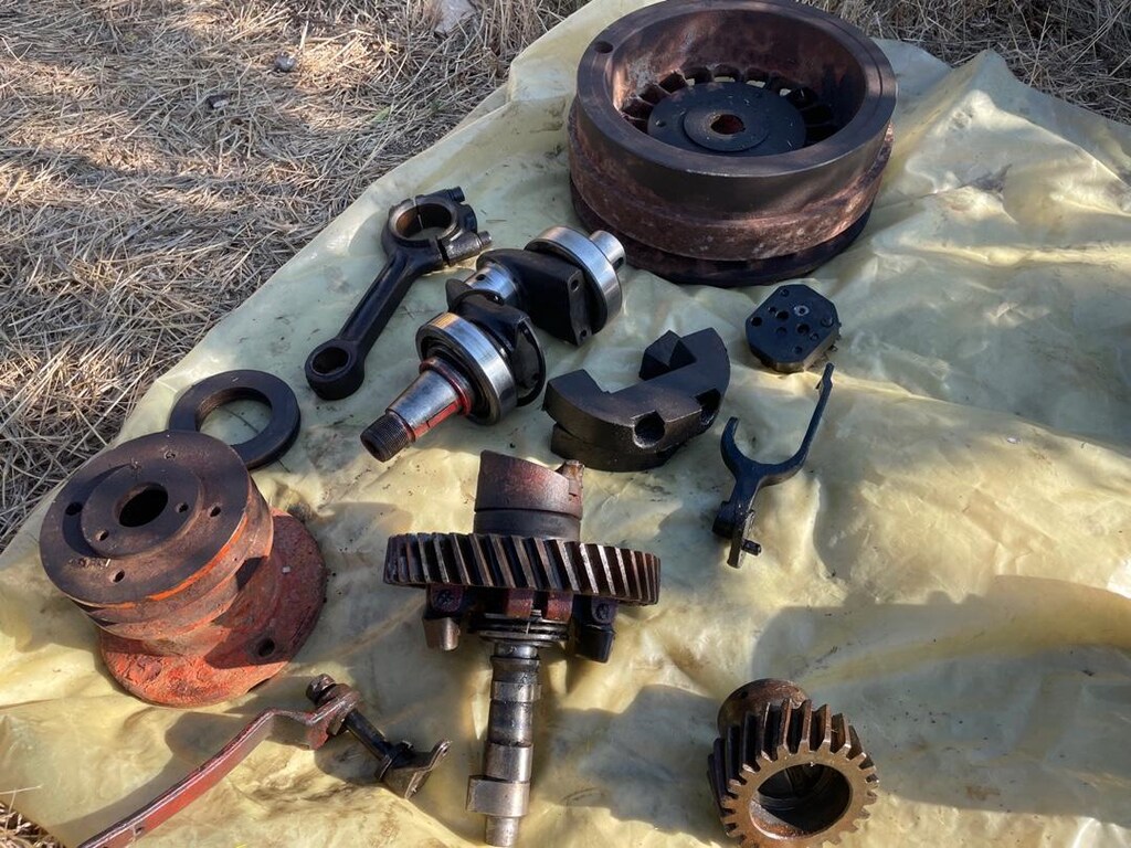 Pancar motor e80 6 HP DİZEL parçaları TEMİZ Orjinal - 2