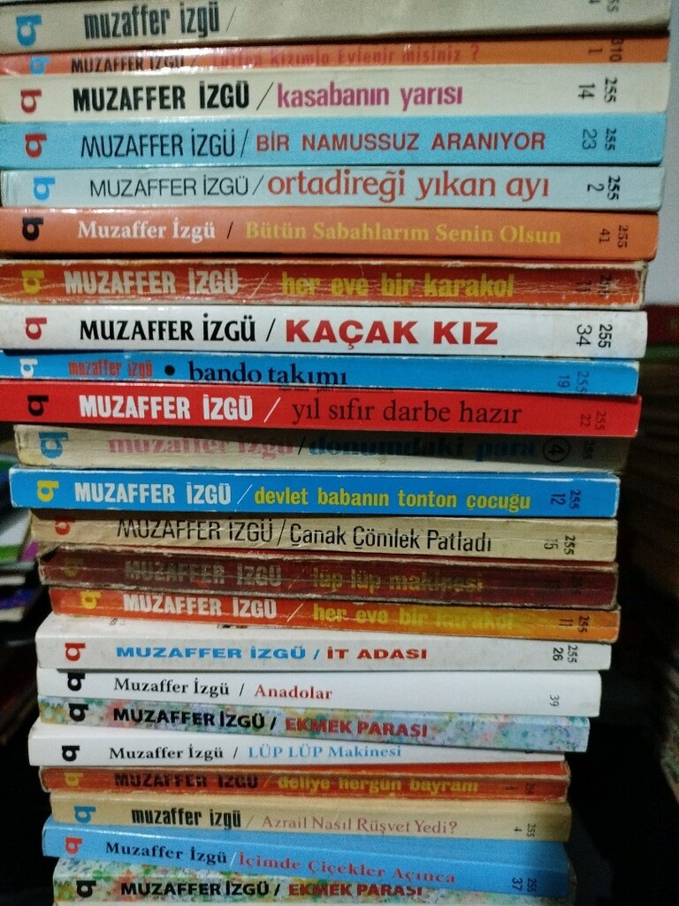 MUZAFFER İZGÜ KİTAPLARI - 5