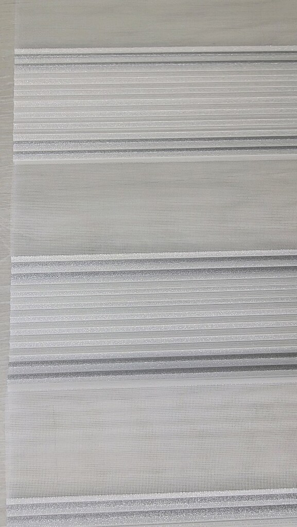 Gri beyaz sorunsuz zebra perde en 100cm - boy 200cm - 2