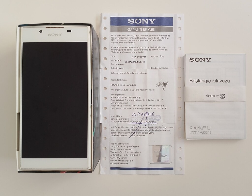 Sony Xperia L1 (G3311) Android 7 Akıllı Cep Telefonu - 6