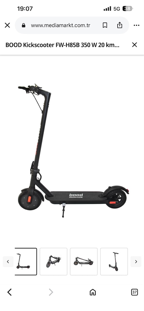 BOOD Elektrikli Scooter - 4