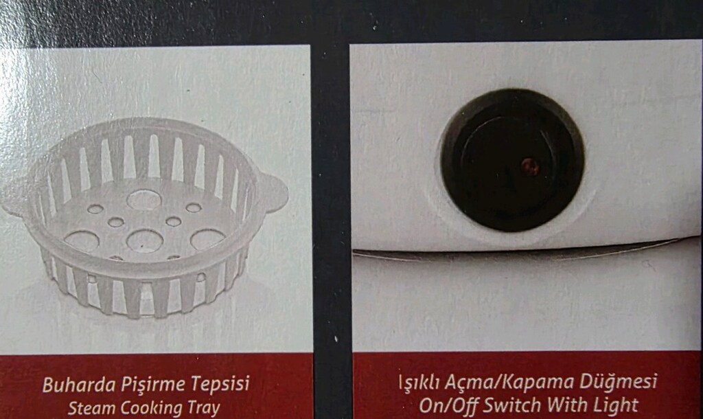 SİNBO SCO 5043 çok fonksiyonlu elektrikli BUHARLI pişirici. - 13