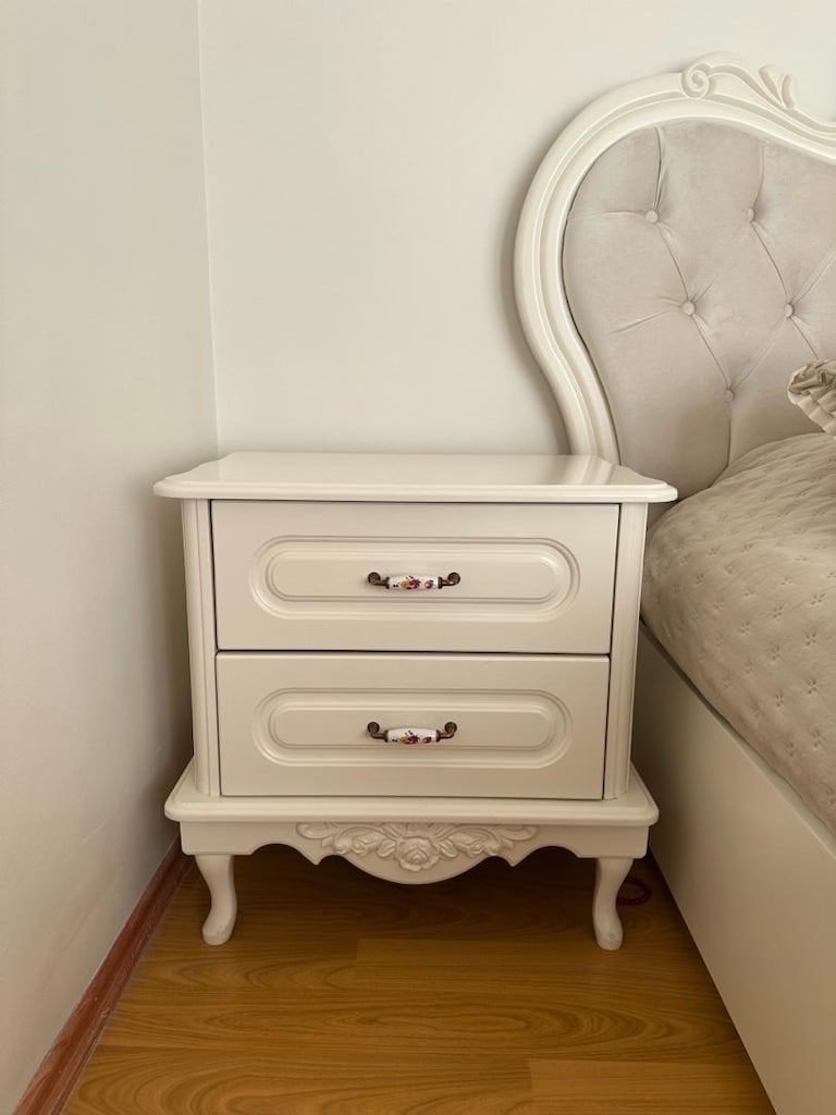 6 kapaklı gardırop Mdf + 2 komidin - 5