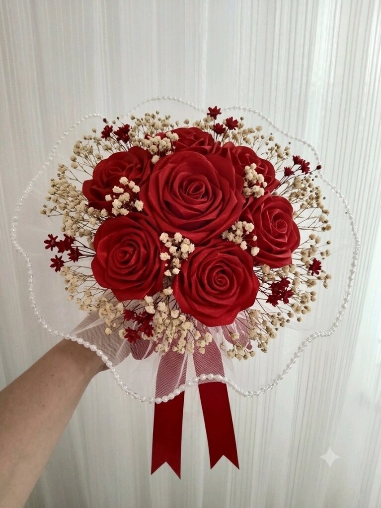 kurdale ve şönil buketleri - 20