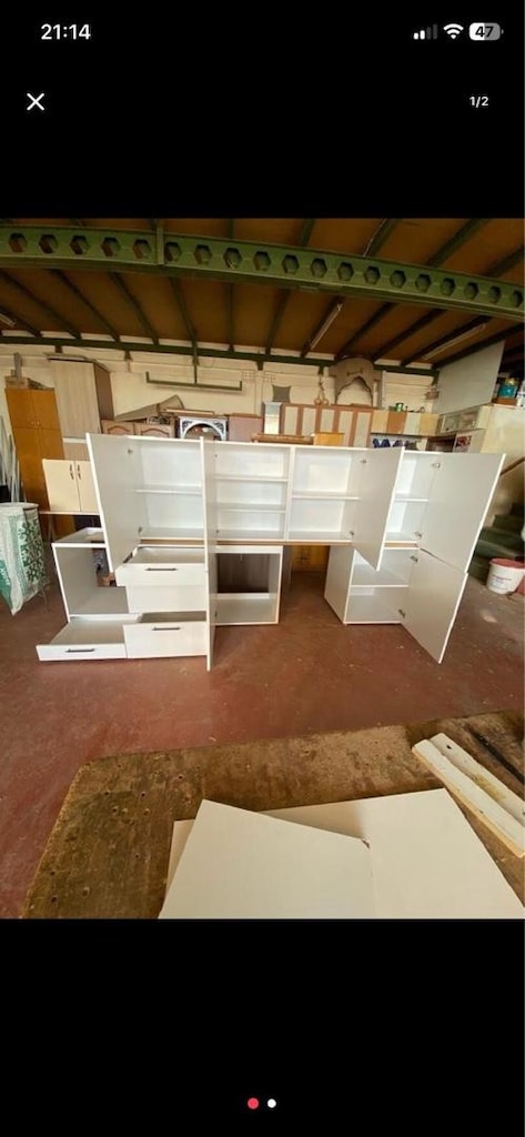 SIFIR MUTFAK DOLABI 300 cm %100 mdf FRENLİ MENTEŞE