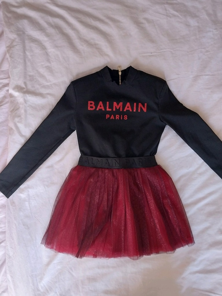 Balmain Cocuk Elbise - 8