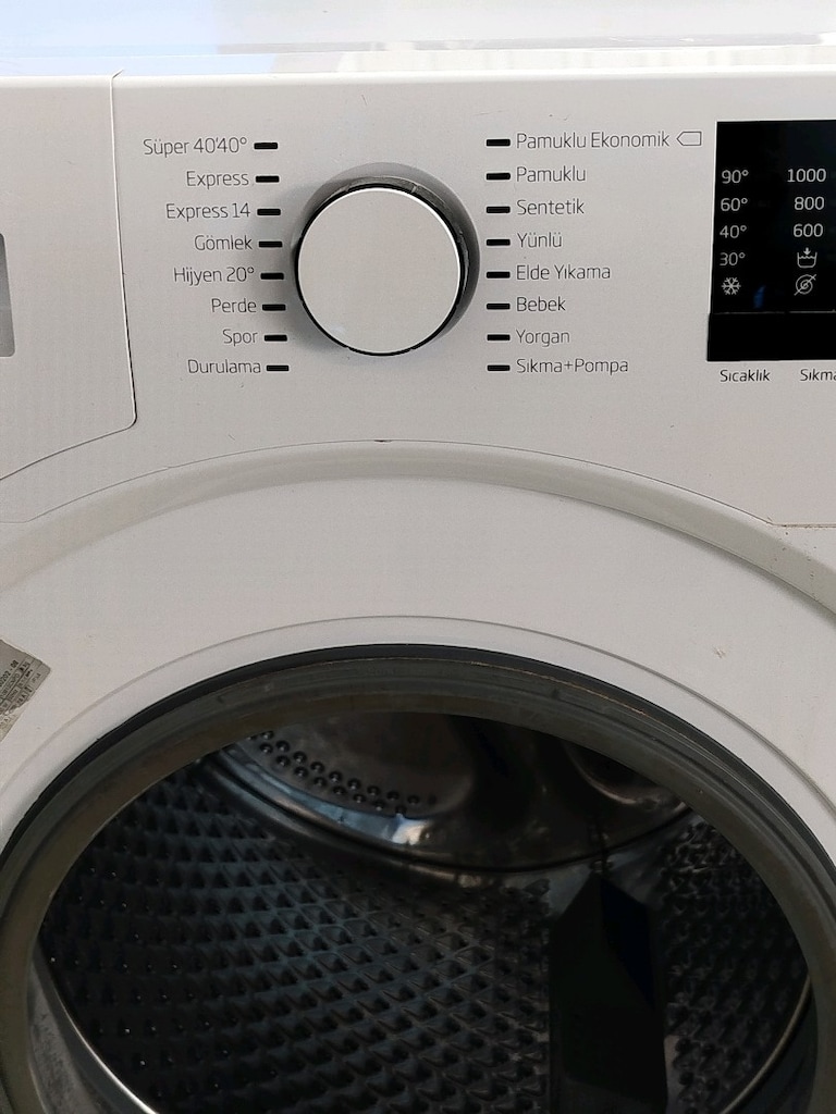 BEKO 8 KG ÇAMAŞIR MAKİNESİ İZMİR İÇİ 3 AY GARANTİMİZ VARDIR - 6