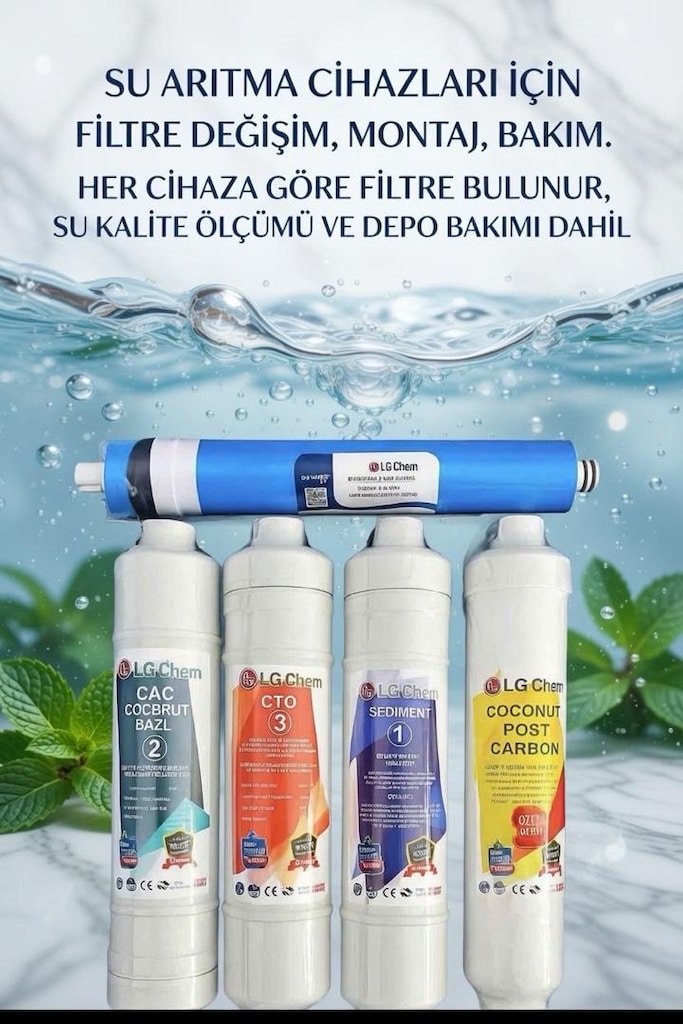 SU ARITMA CİHAZLARI FİLTRE DEĞİŞİMİ KAMPANYASI- MONTAJ DAHİL 1.700 TL. - 20