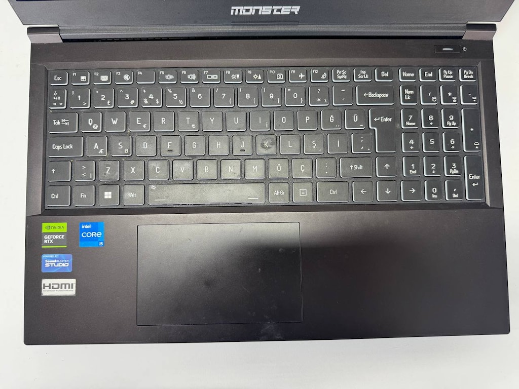 MONSTER LAPTOP *İ5 12450H *16GB RAM *512GB SSD *RTX 4060 6GB - 5