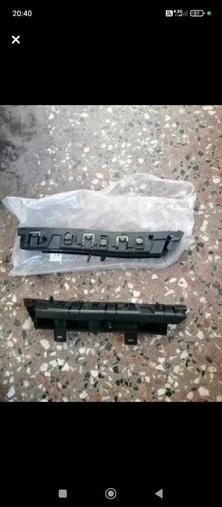 Citroen c5 ön tampon braketi - 4