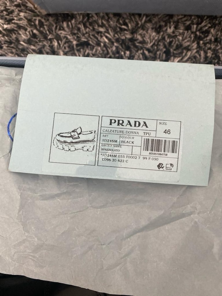 orjinal prada Milano erkek ayakkabı - 3