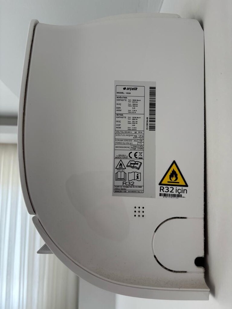 Arçelik 18.000 Btu tertemiz sıfır ayarında Ekolojik İnverter A++ klima - 3