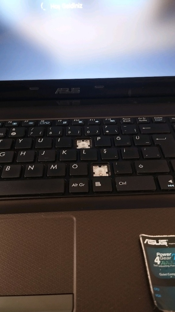 Asus k52jt i7 ssdli laptop 6300m 1gb ekran kartı - 3