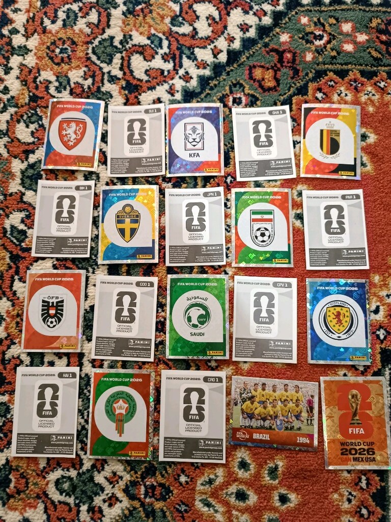 Panini FIFA 2026 dünya kupası stikir ve amblem ler - 6