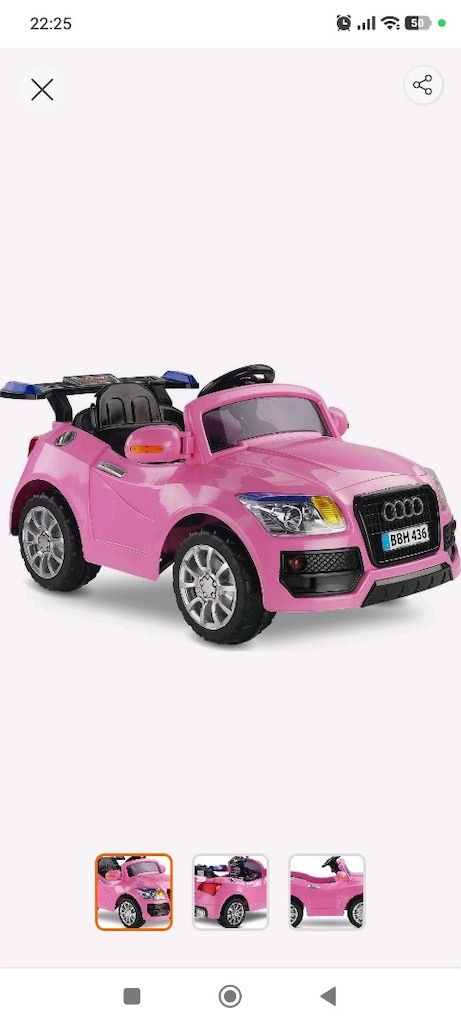 Babyhope Audi yarış arabası 12 v Akülü Araba - 4