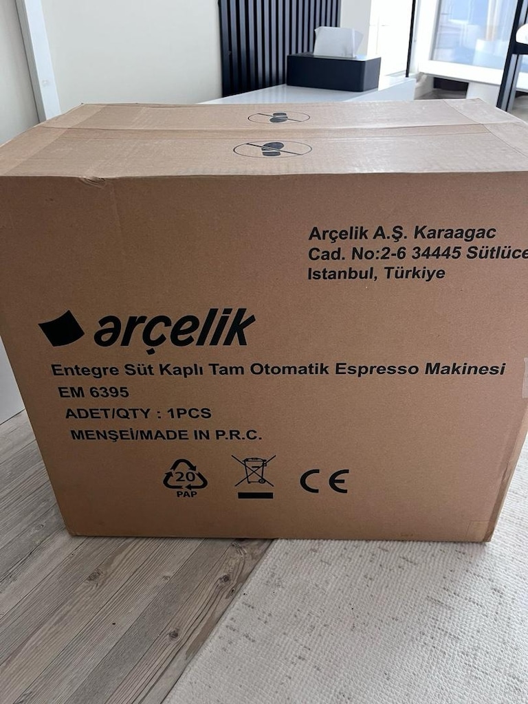 ARÇELİK EM-6395 TAM OTOMATİK ESPRESSO MAKİNASI SIFIR KUTUSUNDA - 4
