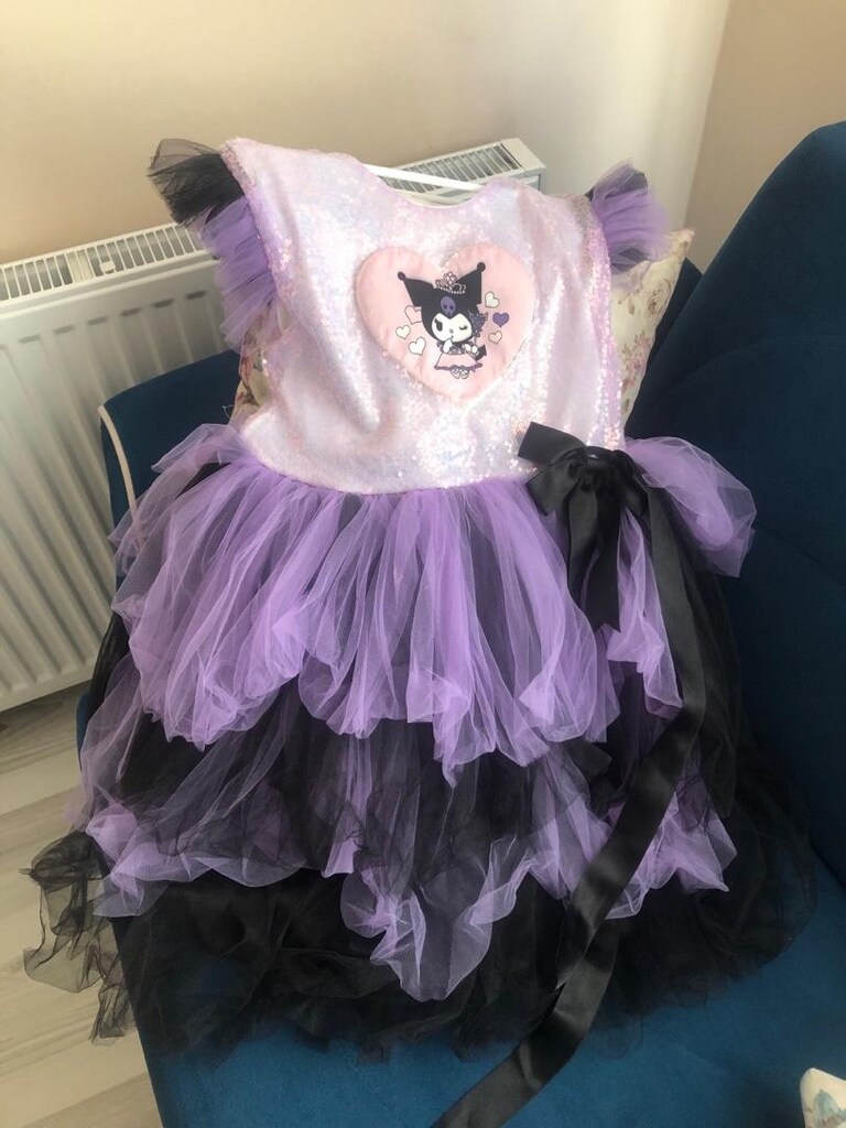kuromi elbise abiye doğum günü elbisesi - 7