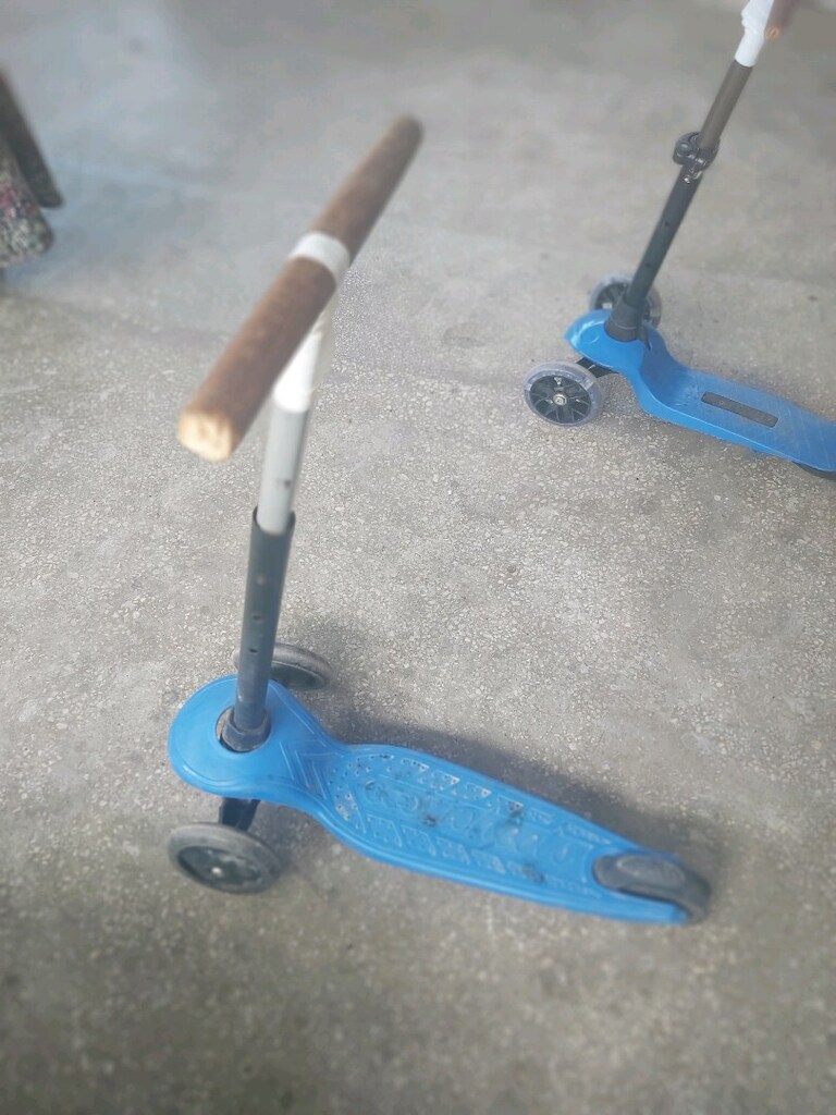 Mavi Çocuk Scooter - 16