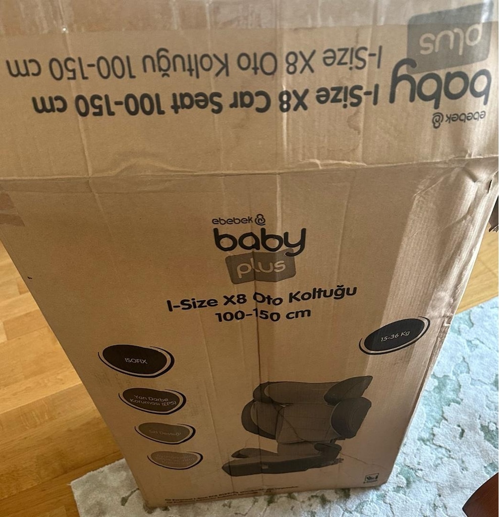 baby plus isofix 15-36kg sıfır oto koltuğu - 7