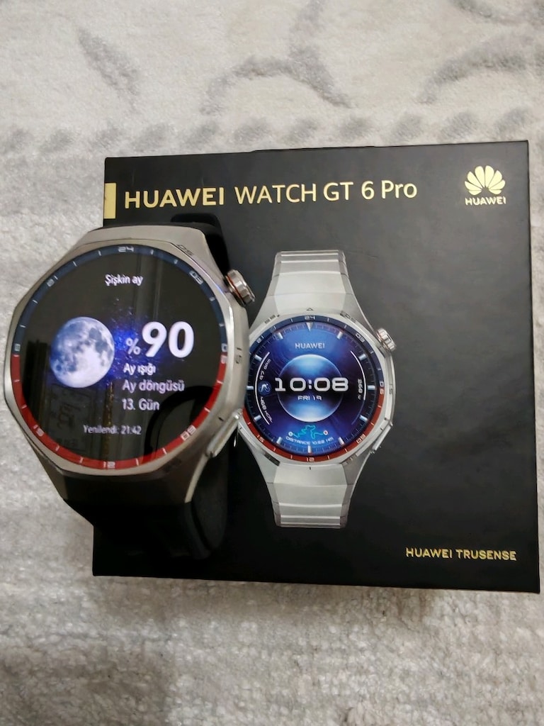 Pazarlık yok Huawei GT 6 Pro Kordonu Orijinal olmayan i Siyah Silikon - 6