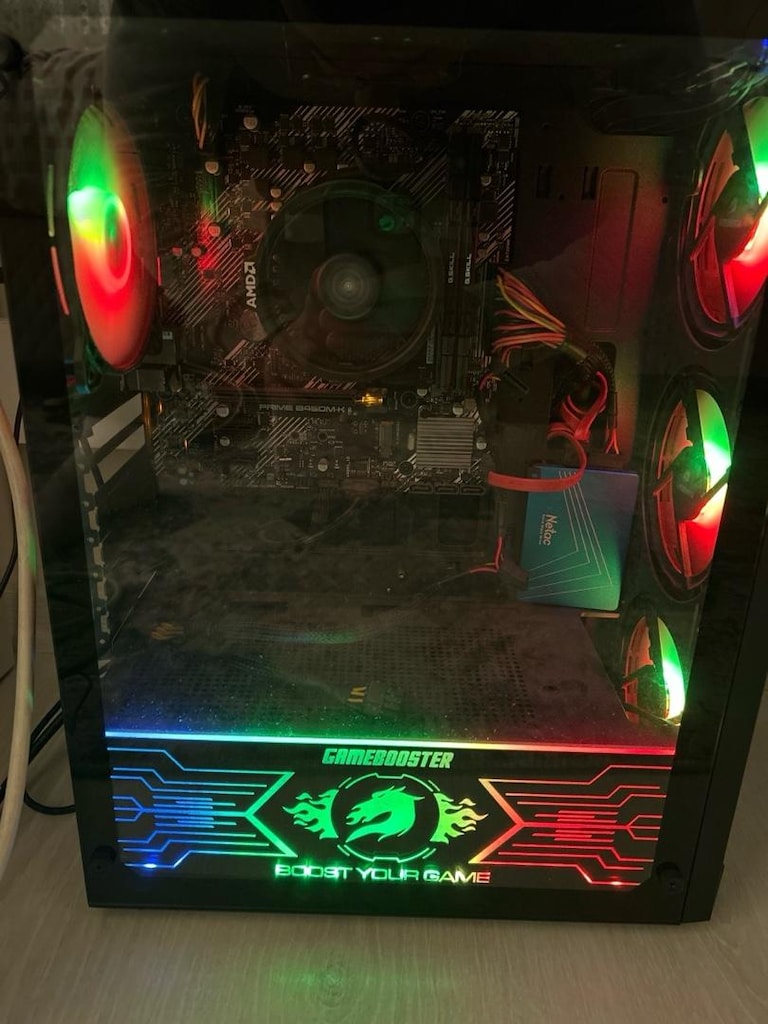 Ryzen 5 5600G 16GB RAM + ASUS 144Hz Monitör Komple Set - 8
