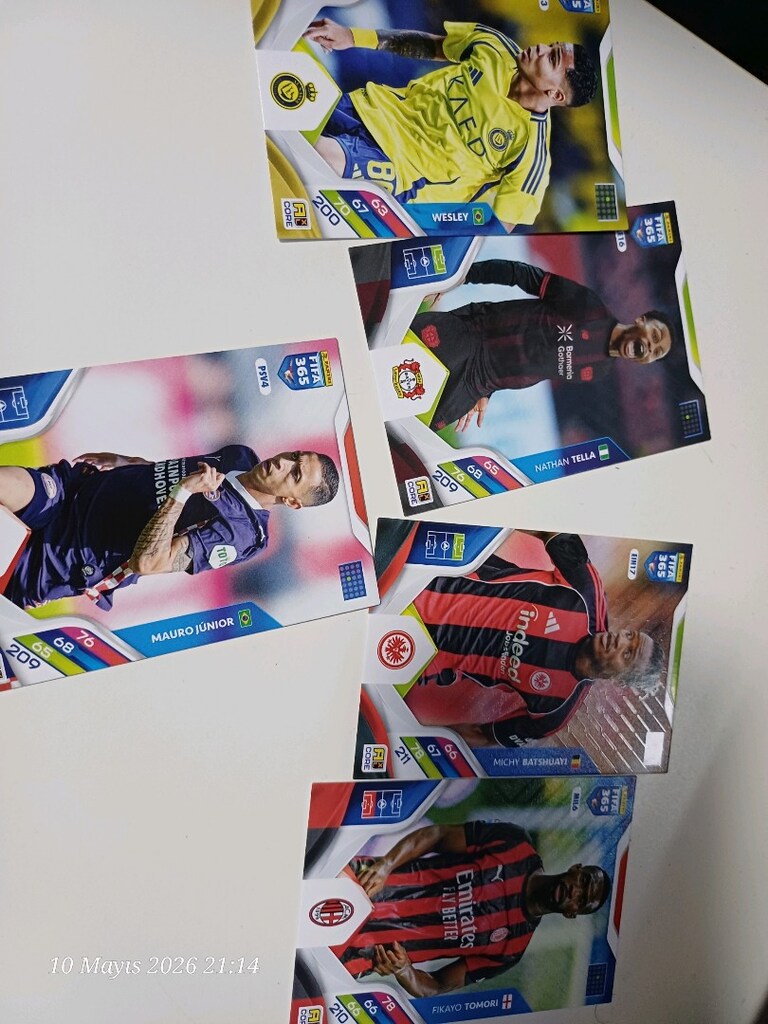 orjinal futbolcu kartları - 8