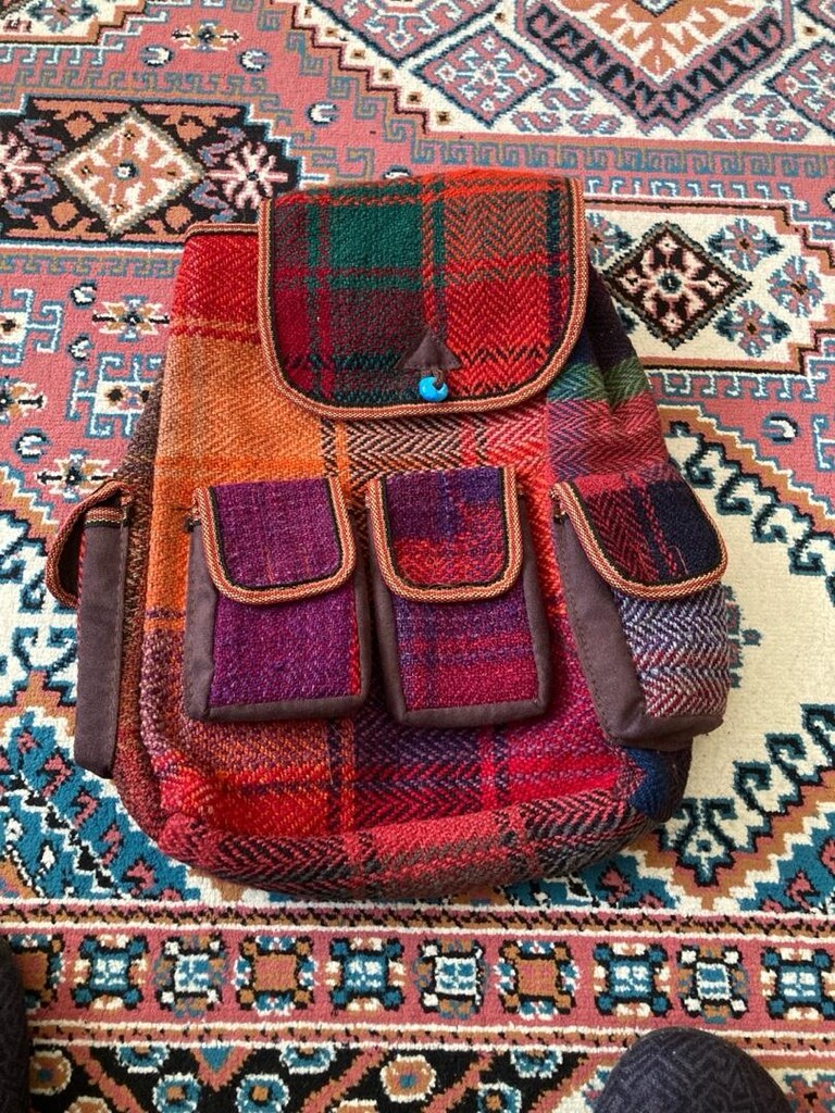 kilim desenli sırt çantası çok kaliteli bir ürün - 2