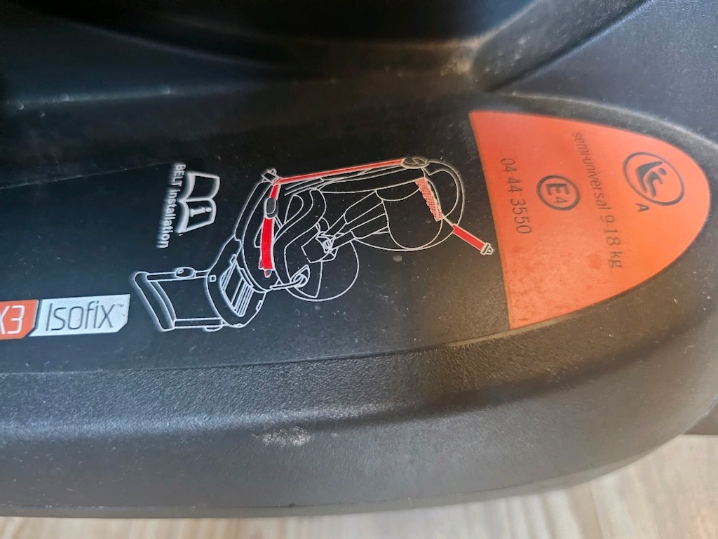 BeSafe iZi Comfort X3 ISOfix oto koltuk 9-18 kg hasarli - 7