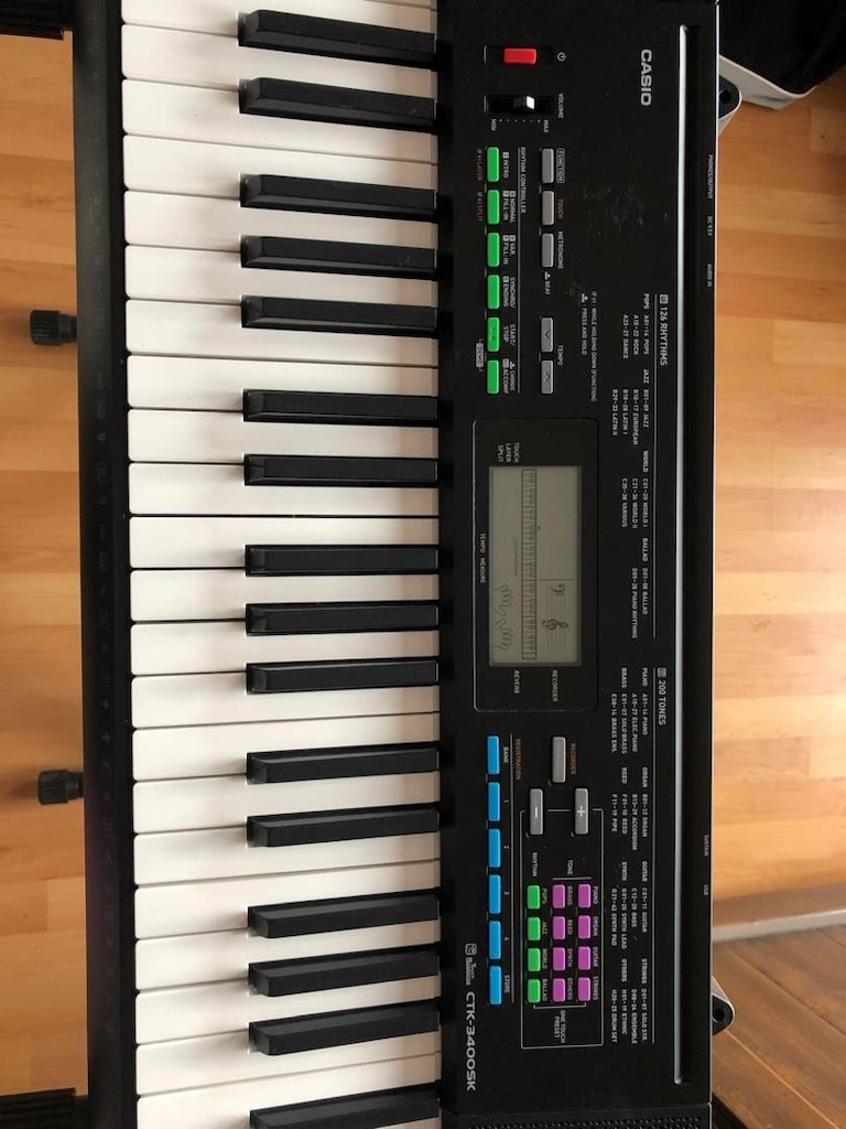 Casio CTK-3400SK 61 Tuşlu Org + Stand | - 6