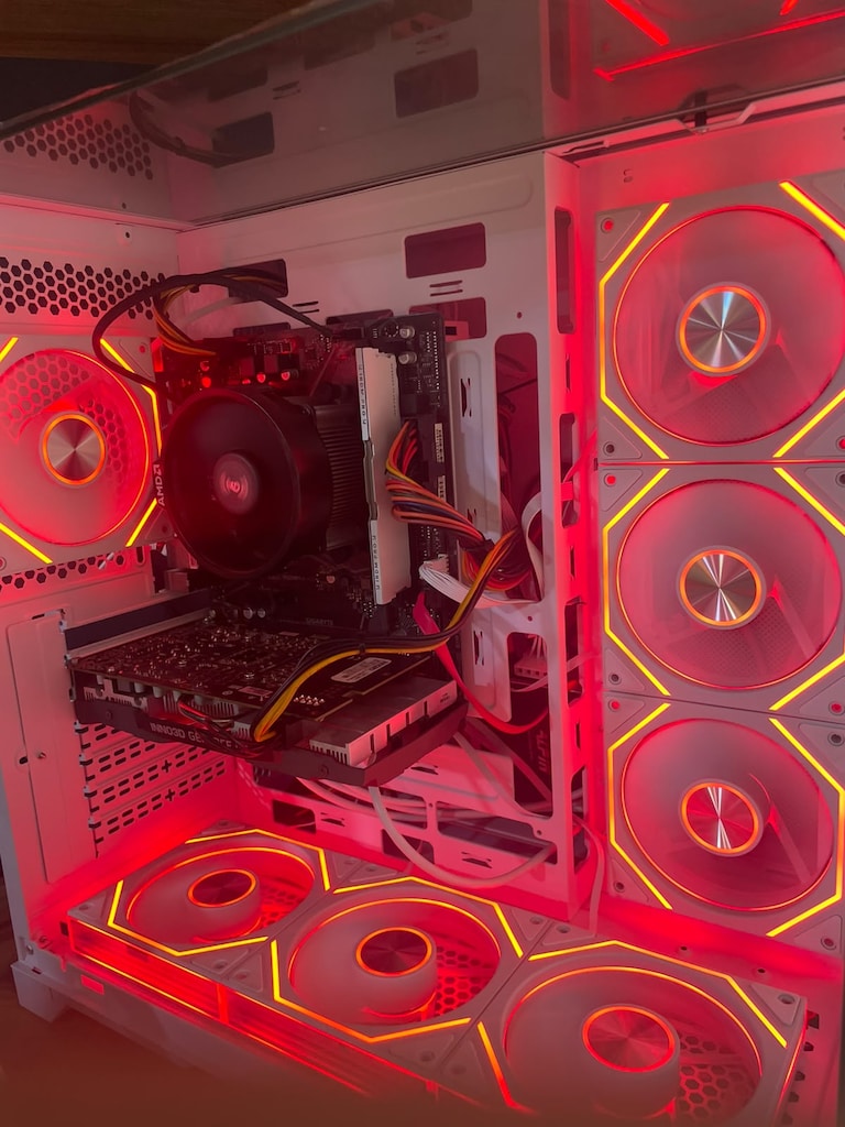 Temiz Beyaz Kasa Set! Ryzen 7 1700X - GTX 1660 Super - 8-16GB RAM - 6