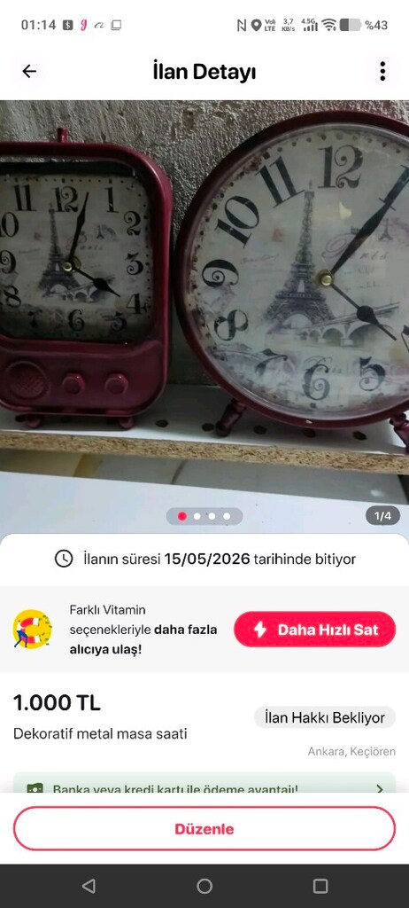 Dekoratif Kristal, Ferforje ve Toprak Küp Ürünler - 9