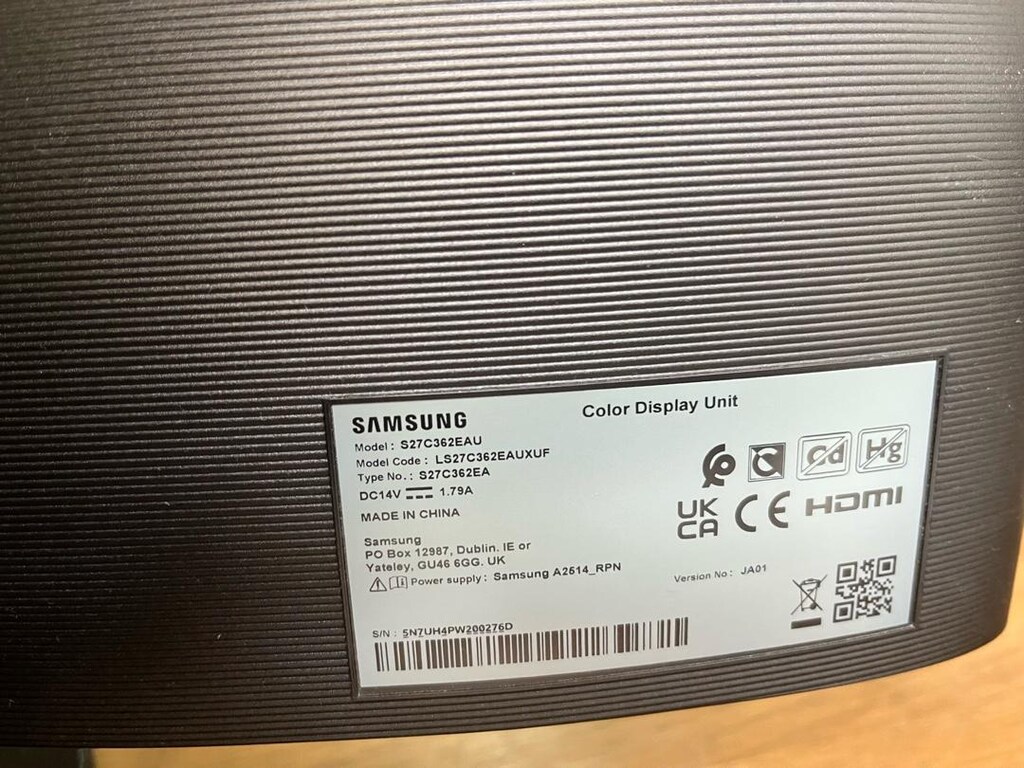 Samsung Essential LS27C362EAUXUF 27" 4 ms Full HD Curved 75 Hz Monitör - 6