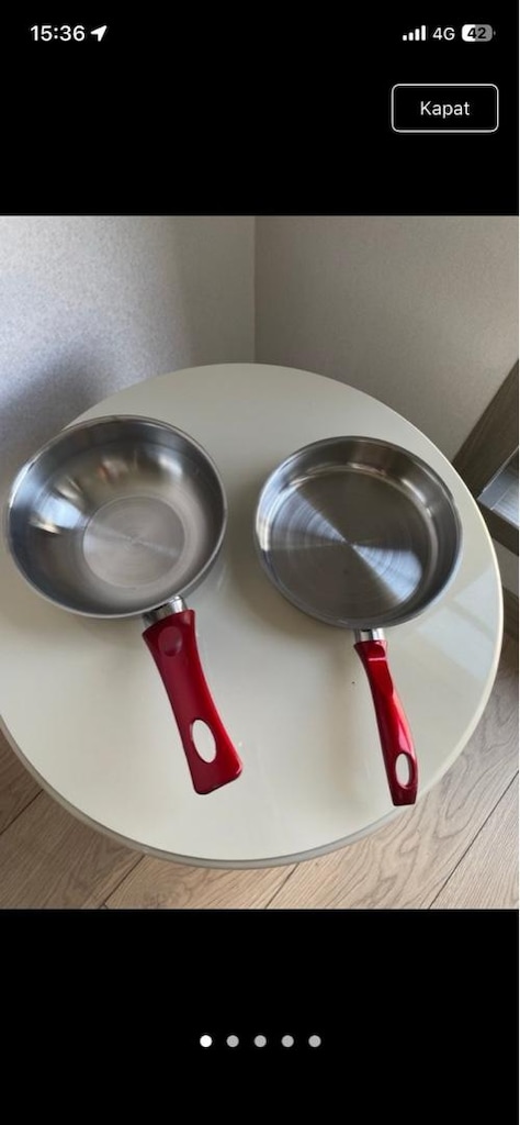 bir koli mutfak eşyaları bazıları sıfır - 4