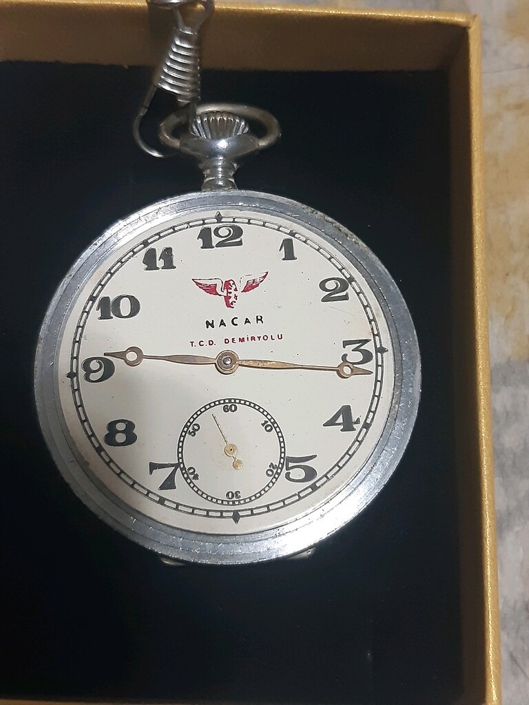 NACAR KÖSTEKLİ CEP SAATİ - 2